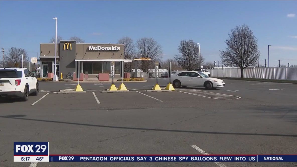 Driver sought in hit-and-run in Bucks County McDonald's parking lot
